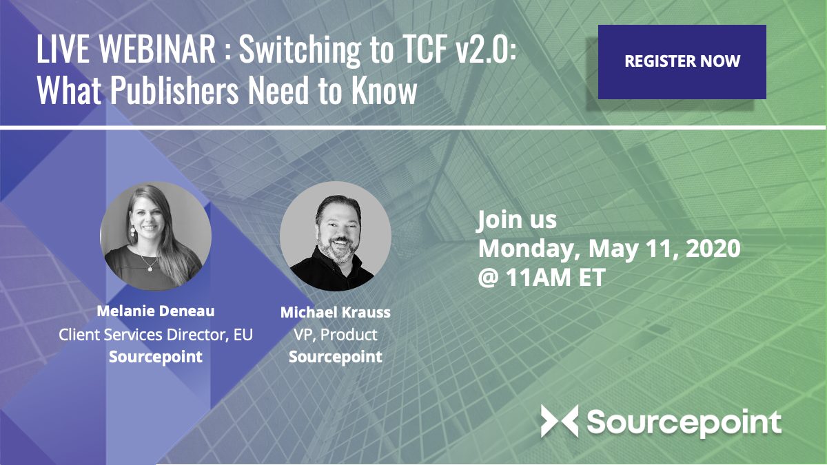 Register for our TCF v2.0 webinar